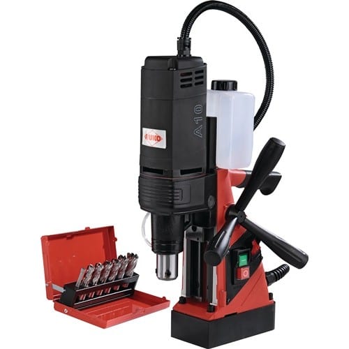 Kernbohrmaschine (Set) A10 12-35mm 13mm Weldon 3/4" (19,05 mm) 1100 W RUKO