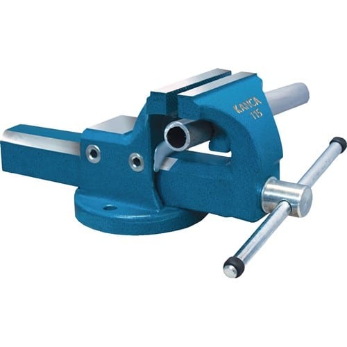 KANCA Parallelschraubstock Fortissimo Fix Backen-B.115mm Spann-W.140mm geschm.KANCA