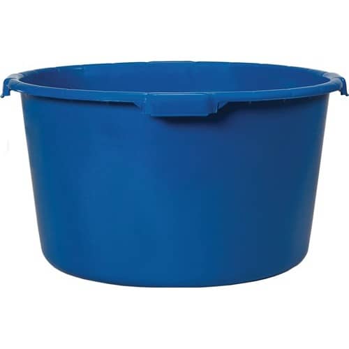 Mörtelkübel 90l m.verstärktem BD blau