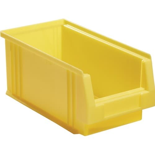 LA-KA-PE Sichtlagerkasten PLK L290xB150xH125mm PP gelb LA-KA-PE