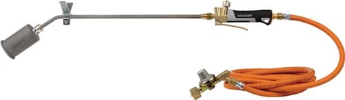 SIEVERT Propananwärmbrennerset Pro 88 Titanium m.Druckminderer manuelle Zündung 5m