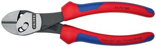 KNIPEX Hochleistungsseitenschneider TwinForce® L.180mm pol.Comfort-Griff KNIPEX
