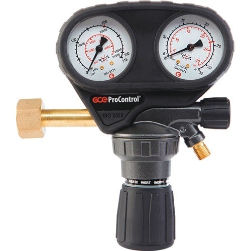 GCE Flaschendruckminderer ProControl Argon/CO₂ 200bar 1-stufig 30l/min GCE