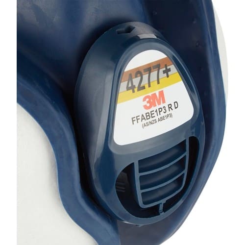 3M Atemschutzhalbmaske 4000+ EN 405:2001+A1:2009 FFABE1P3 R D Einheitsgröße 3M