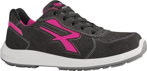 U.POWER Damensicherheitsschuh RU20156 ELECTRA Gr.37 W.9 schwarz/pink S1PS FO SR ESD