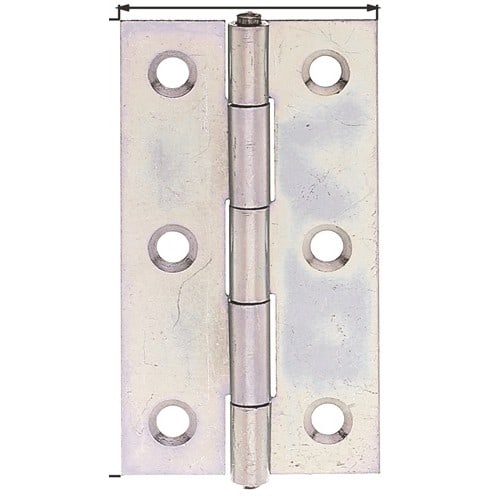 GAH Scharnier H.64mm B.34mm S.1,0mm STA sdmverz.schmal GAH