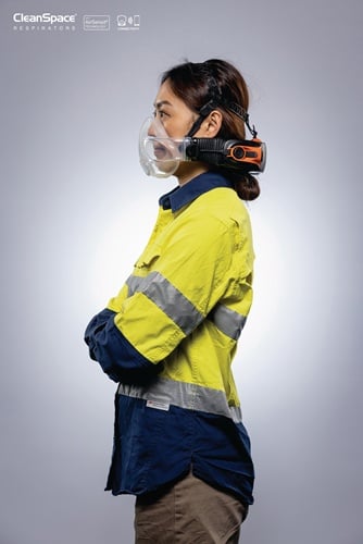 Halbmaske mit Ausatemventil CLEANSPACE