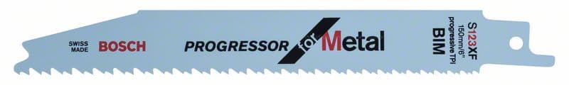 BOSCH Säbelsägeblatt S 123 XF Progressor for Metal, 25er-Pack
