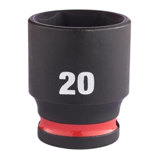 MILWAUKEE 20 x 34 mm SHOCKWAVE Schlagnuss 3/8" kurz