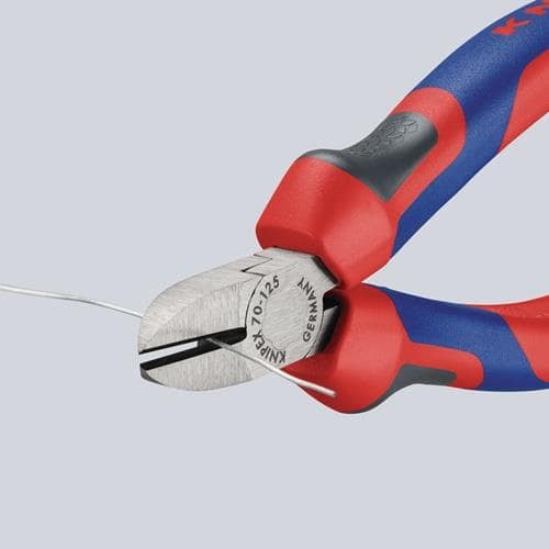KNIPEX Seitenschneider L.125mm Kopf pol.Comfort-Griff max.1,5mm KNIPEX