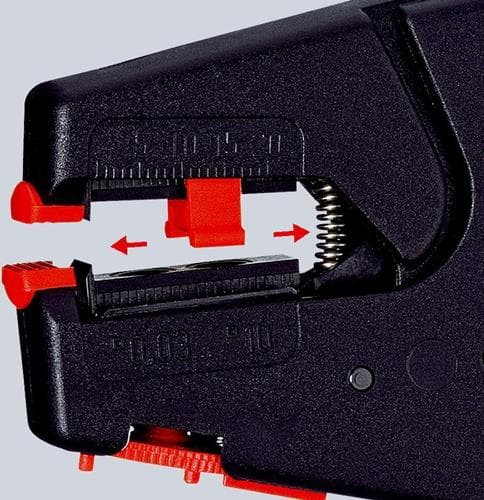 KNIPEX Automatikabisolierzange L.200mm 0,03-10 (AWG 32-7) mm² KNIPEX