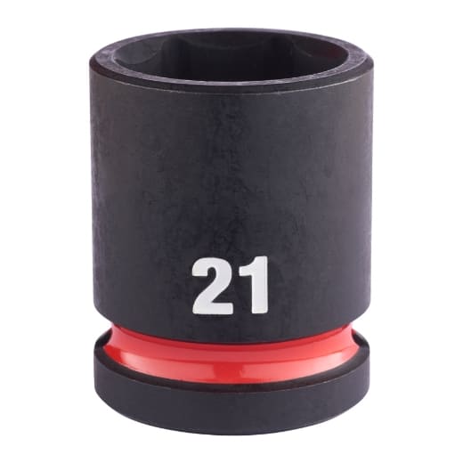 MILWAUKEE 21 x 40 mm SHOCKWAVE Schlagnuss 1/2" kurz