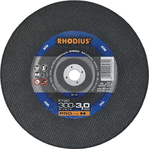 Trennscheibe FT30 Stahl RHODIUS