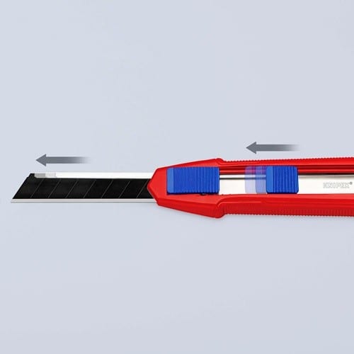 Cuttermesser CutiX® Klingen-B.18mm L.165mm Magnesium KNIPEX