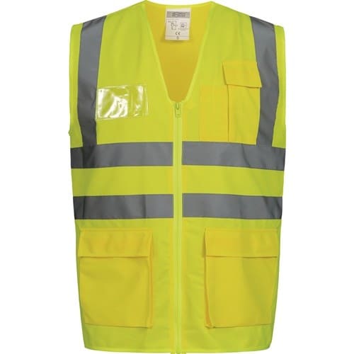 SAFESTYLE Warnweste ALBIN Gr.L gelb EN ISO 20471 Kl.EN ISO 13688 SAFESTYLE