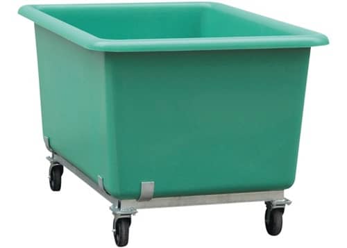 CEMO Rollengestell f.GFK-Behälter 1500l verz.m.4 Lenkrollen