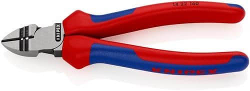 KNIPEX Abisolierseitenschneider L.160mm 1,5/2,5mm² pol.Mehrkomp.-Hüllen KNIPEX