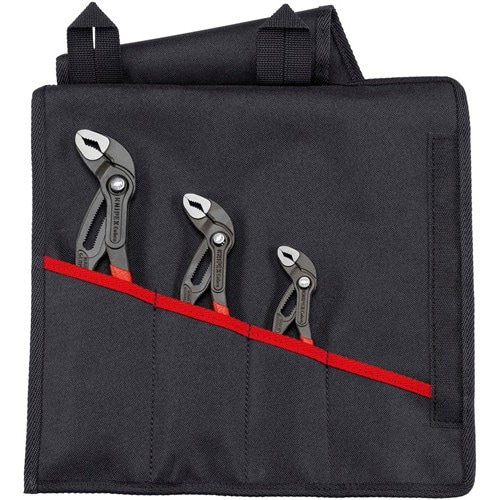 KNIPEX Zangensatz S8 Cobra® Inh.3-tlg.pol.Rolltasche KNIPEX