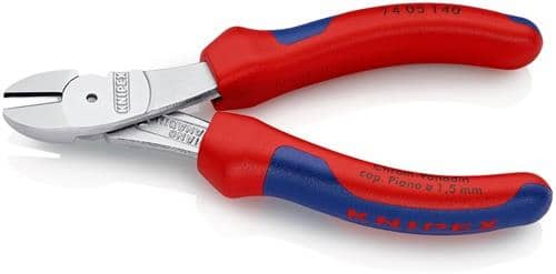KNIPEX Kraftseitenschneider L.140mm Form 0 Mehrkomp.-Hülle KNIPEX