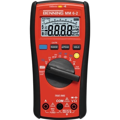BENNING Multimeter MM 6-2 0,000 V -1000 V AC/DC TRUE RMS BENNING