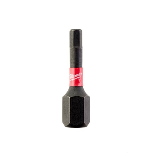 MILWAUKEE Hex 3 / 25 mm Schrauberbit SHOCKWAVE
