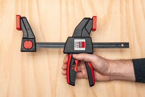 BESSEY Einhandzwinge EZS Spann-W.900mm A.80mm Spreiz-W.170-1110mm BESSEY