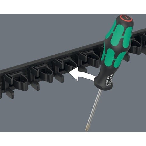 WERA Magnetleiste 9611 H.30mm L.400mm m.Magnetic Rail WERA