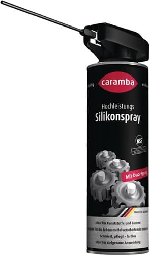 Hochleistungssilikonspray farblos NSF H2 500 ml CARAMBA