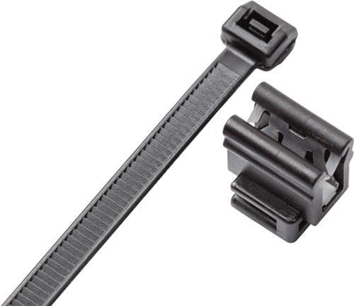 Nordwest Kabelbinder Solar L.280mm B.4,8mm PA 6.6 schwarz