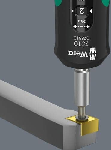 WERA Drehmomentschraubendreher 7510/14 14teilig f.HM-Wendeschneidplatten WERA