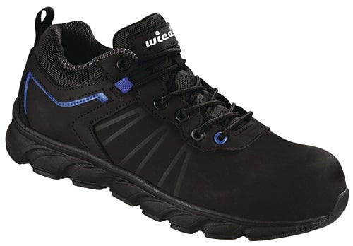 WICA Sicherheitsschuh VEZZO Gr.43W.10,5 schwarz/blau S3 SRC EN20345 Action-Nubuk WICA