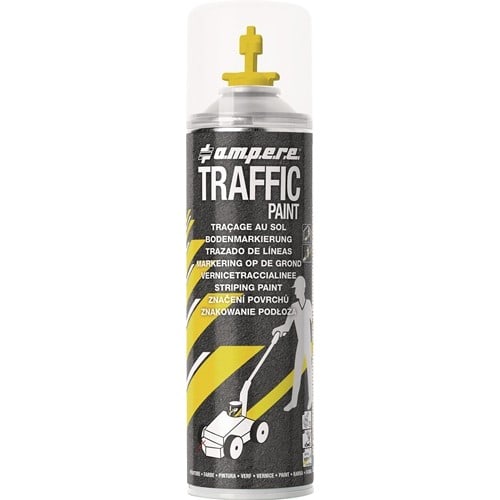 AMPERE Bodenmarkierspray TRAFFIC PAINT® 500ml gelb AMPERE
