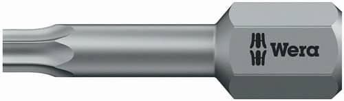 WERA Bit 867/1 TZ 1/4 Zoll T 10 L.25mm Torsionszone,zähh.WERA