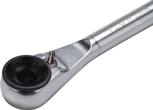 TECWERK Bit-/Hebelumschaltknarre 1/4 Zoll direkte Bitaufn.L.95mm 72 Z.TECWERK
