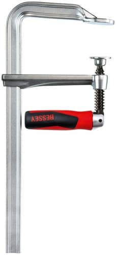 BESSEY Ganzstahlschraubzwinge GZ-KG Spann-W.600mm A.120mm 2-K-Klappgriff BESSEY