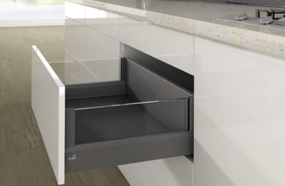 HETTICH ArciTech DesignSide Glas, 550 mm, (218/94, 250/126), 9122997