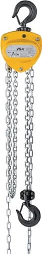 COLUMBUS Kettenzug Modell VS/// Trgf.3000kg Hubh.3m m.Traghaken