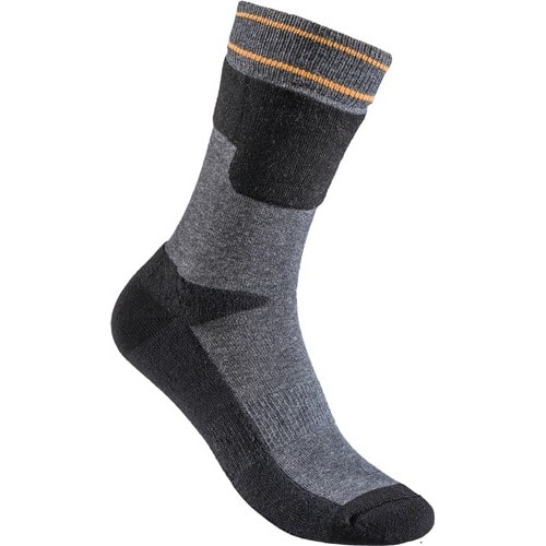 FELDTMANN Funktionssocke Dibbersen Gr.43-46 schwarz/grau FELDTMANN