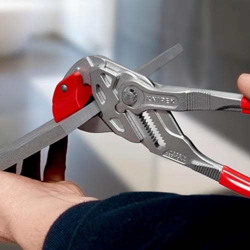 KNIPEX Fliesenlochzange 250mm CV-Stahl Griff Ku.-Überzug KNIPEX