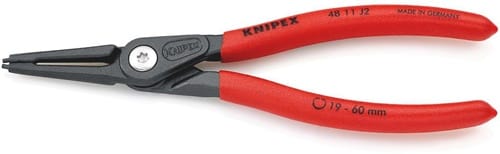 KNIPEX Präzisionssicherungsringzange J 2 f.Bohrungen D.19-60mm L.180mm KNIPEX