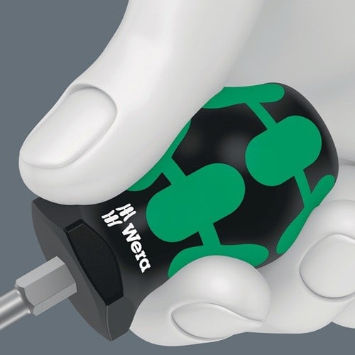 WERA Schraubendreher 367 TORX® Stubby Gr.T 40 Klingen-L.25mm 2K-Griff Rundkl.WERA