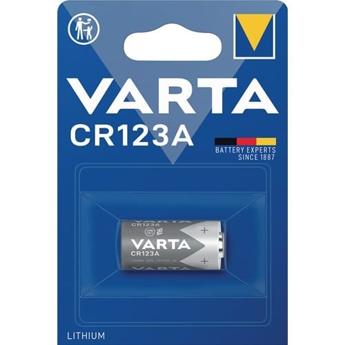 VARTA Batterie ULTRA Lithium 3 V CR123A 1430 mAh CR17345 6205 1 St./Bl.VARTA