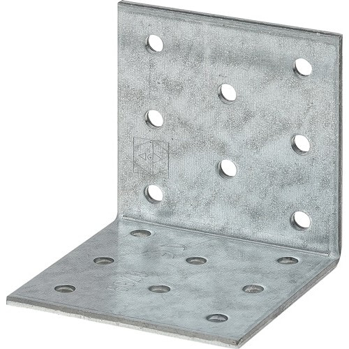 VORMANN Lochplattenwinkel 80x80x80mm S.2,5mm VORMANN
