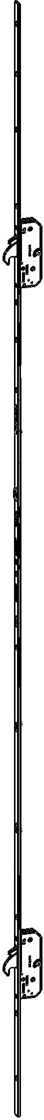 WINKHAUS Automatik STV StulpschieneT-G3 SS AV4D TF1662 L124P 92 M2 RS MC,