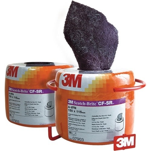 3M Handpad Scotch Brite™ CF-SR L115xB150mm very fine 400 violett 3M
