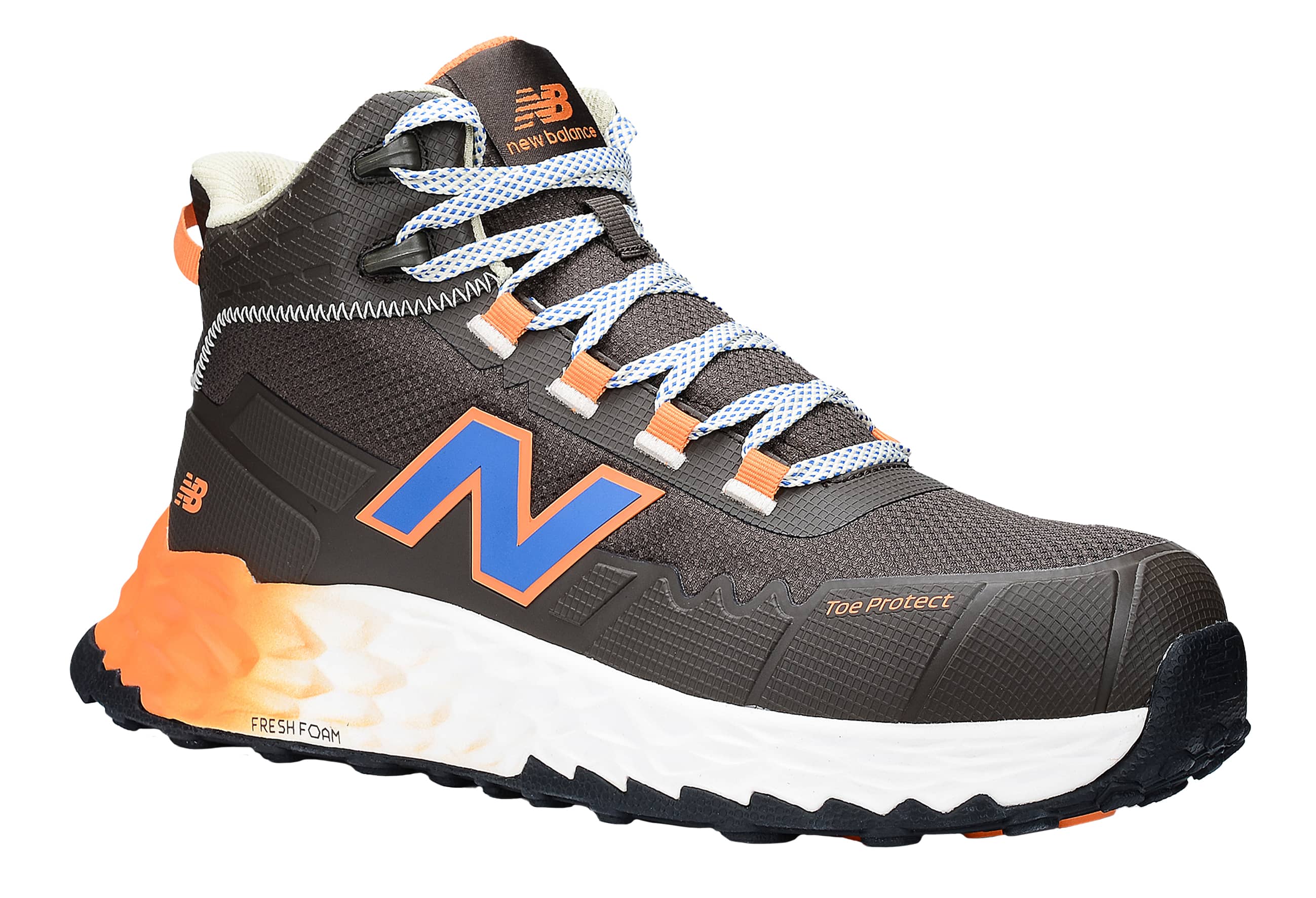 New Balance Cremorne Mid, Sicherheitsstiefel, Weite 2E Gr. 47,5, choc/orange