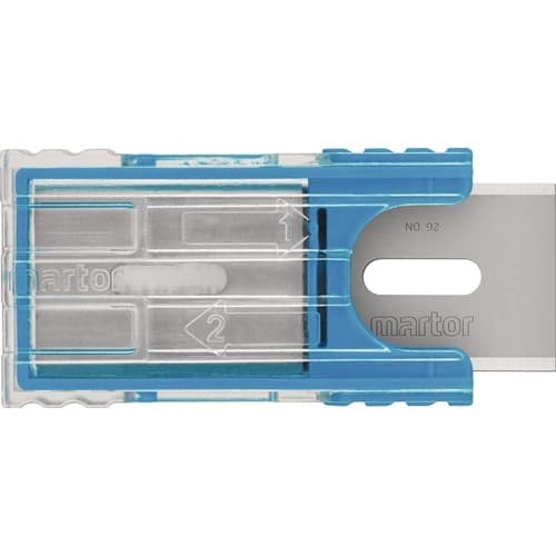 MARTOR Industrieklinge Nr.92 L.26mm B.18,5mm S.0,4mm 10 Stück/Spender MARTOR