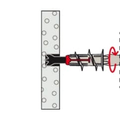 FISCHER Gipskartondübel DuoBlade