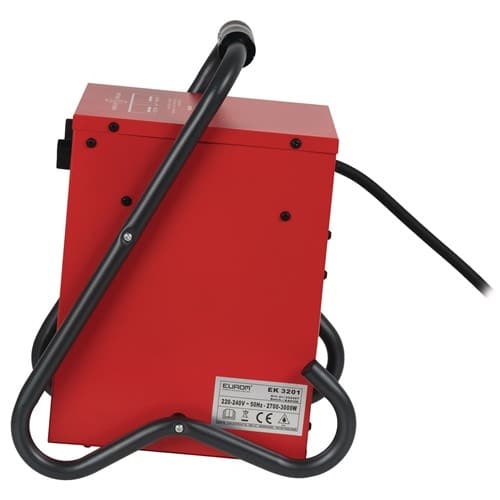 EUROM Elektroheizer 308,88 m³/h 1000/2000/3000 W 16 A EUROM