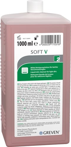 GREVEN Hautreinigungslotion GREVEN® SOFT V 1l Flasche f.9000 473 400
